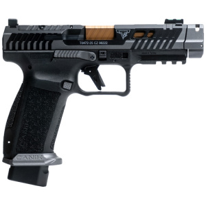 CANIK TTI COMBAT 9MM 4.6" BBL - OR FS 2-10RD MAGS COMBAT SMOKE