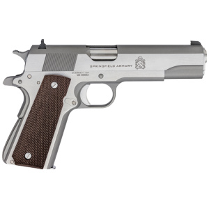SPRINGFIELD 1911 DEFENDER MIL - SPEC 45ACP 5" 7RD STAINLESS
