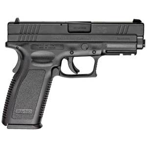 SPRINGFIELD XD SERVICE 9MM 4" - 10RD ESSENTIALS PACKAGE BLACK