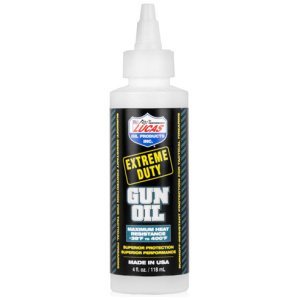 LUCAS EXTREME DUTY GUN OIL - 4 OZ. LIQUID BOTTLE