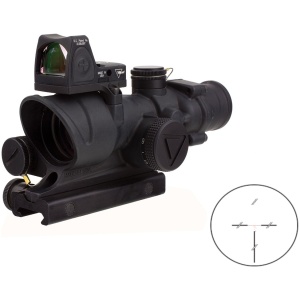 TRIJICON ACOG 4X32 .223 LED RD CHV/RMR
