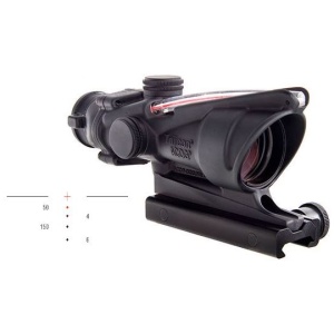TRIJICON ACOG BAC 4X32 300BLK CRSHR RED